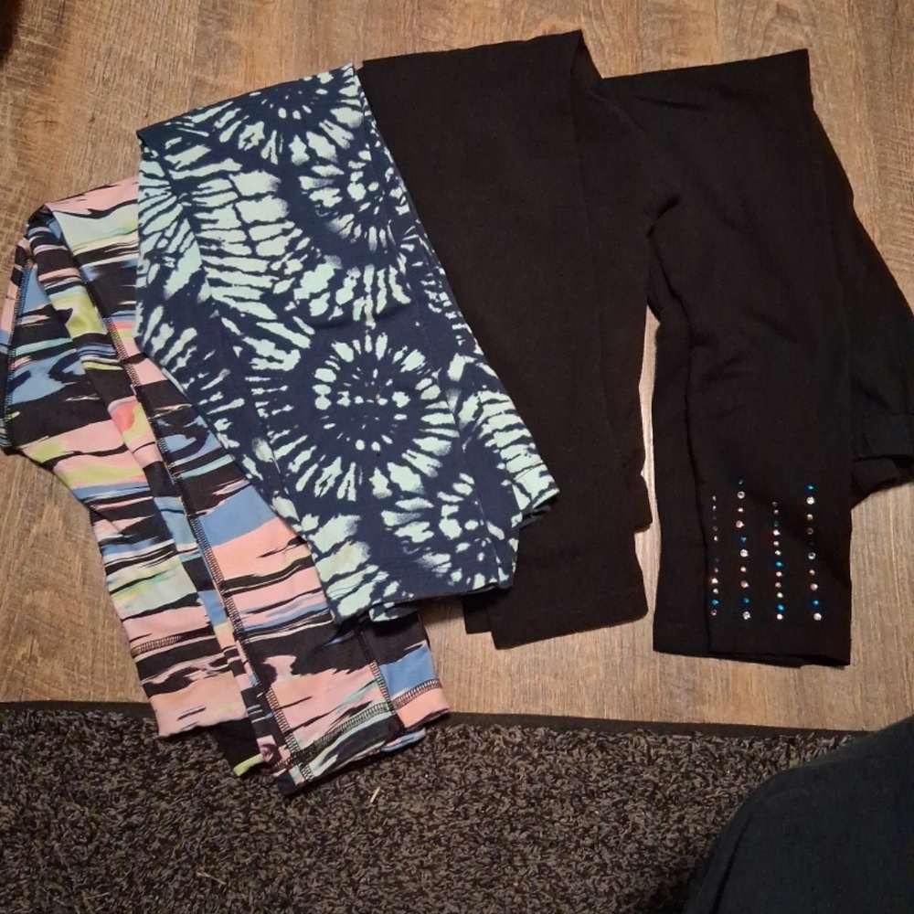 Colorful Kids Leggings Set